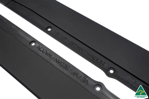 FLOW Designs  VF Commodore S1 Wagon Side Skirt Splitters (Pair) - MODE Auto Concepts