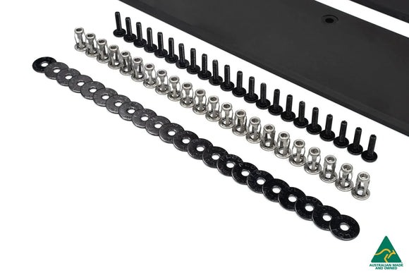 FLOW Designs  VF Commodore S2 Wagon Side Skirt Splitters (Pair) - MODE Auto Concepts