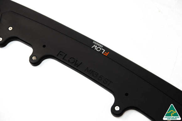 FLOW Designs  MK3.5 Focus ST (Facelift) Front Lip Splitter (2 Piece) - MODE Auto Concepts