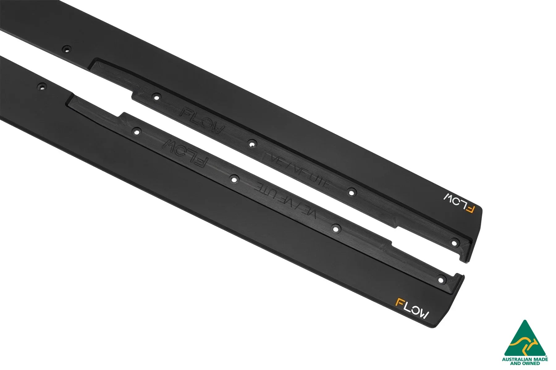 FLOW Designs  VF Commodore S1 Ute Side Skirt Splitters (Pair) - MODE Auto Concepts