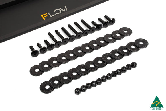 FLOW Designs  CU2 Accord Euro Front Lip Splitter - Standard - MODE Auto Concepts