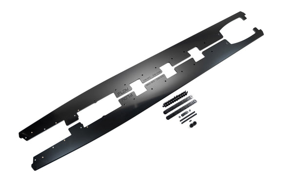 FLOW Designs  ZD8 BRZ Side Skirt Splitters (GLOSS: Pair) - MODE Auto Concepts
