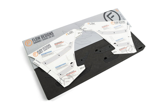 FLOW Designs  ZD8 BRZ STI Front Bumper Canards - MODE Auto Concepts