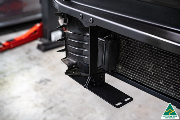 FLOW Designs  MK7 Golf R (USDM) Chassis Mounted Front Lip Splitter V3 - MODE Auto Concepts