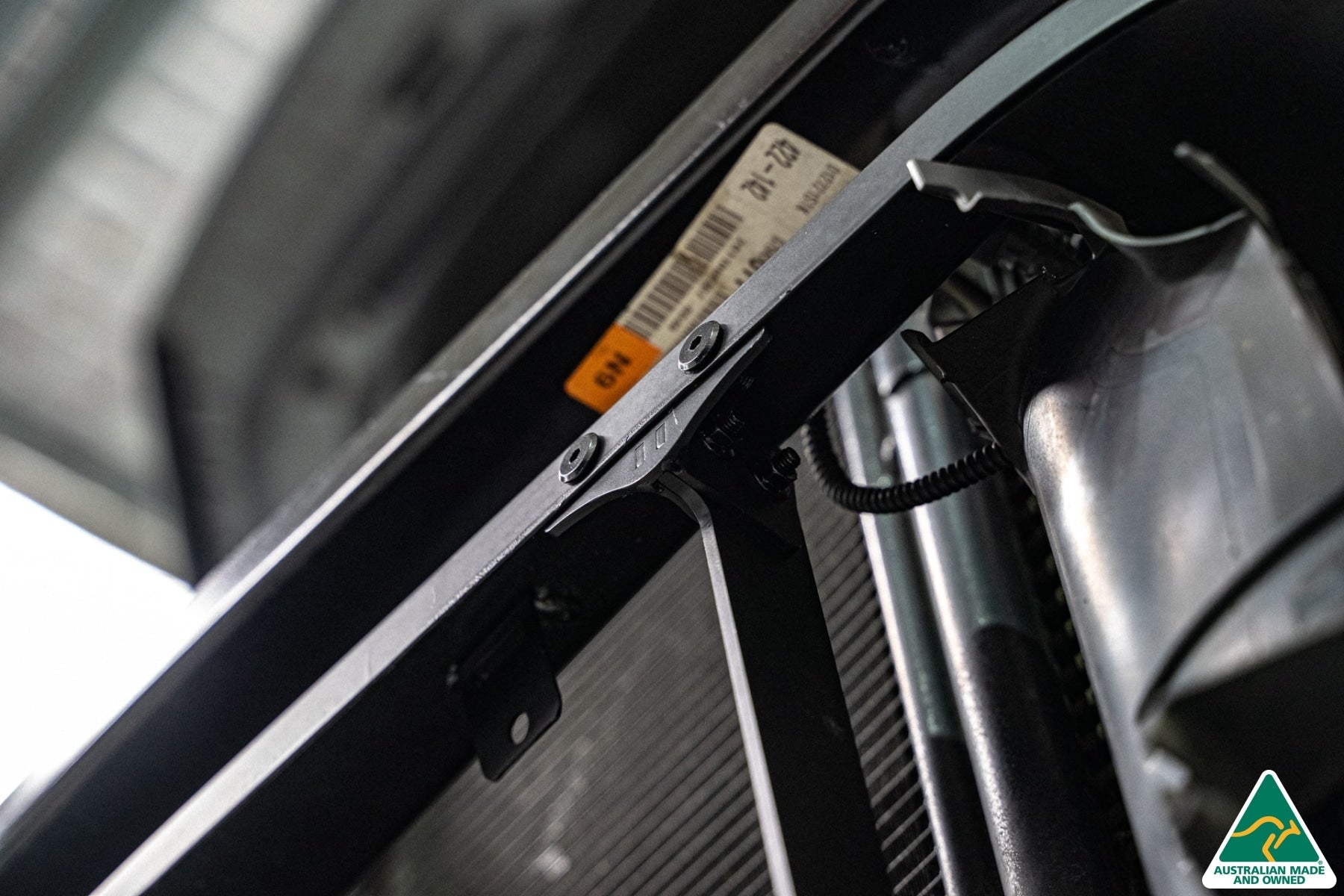 FLOW Designs  MK7 Golf R (USDM) Chassis Mounted Front Lip Splitter V3 - MODE Auto Concepts