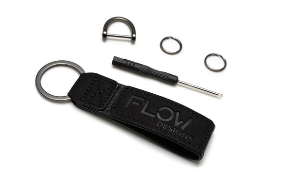 FLOW Designs  *LIMITED EDITION* Flow Designs Alcantara Keytag - MODE Auto Concepts