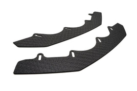FLOW Designs  MK8 Golf R Front Lip Splitter Extensions (Pair) - MODE Auto Concepts