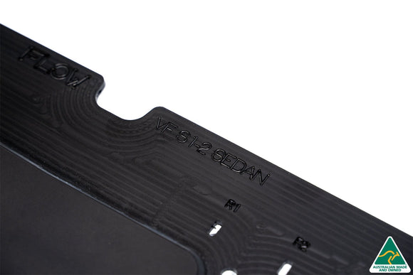 FLOW Designs  VF Commodore S1 Sedan Flow-Lock Rear Diffuser - MODE Auto Concepts
