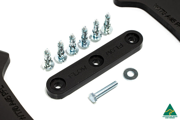 FLOW Designs  A45 AMG W176 (PFL) Rear Spats (Pair) - MODE Auto Concepts