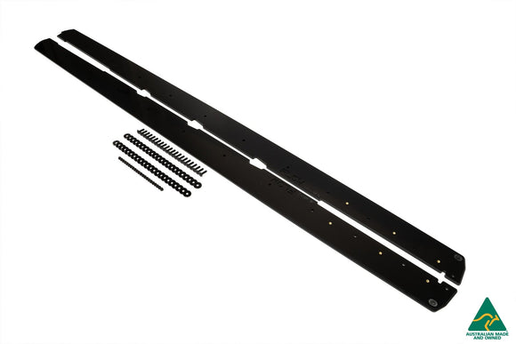 FLOW Designs  VB WRX Side Skirt Splitters (GLOSS: Pair) - MODE Auto Concepts