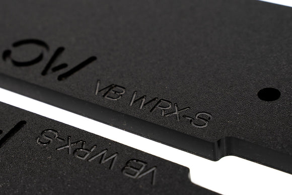 VB WRX Side Skirt Splitters (TEXTURED: Pair) - MODE Auto Concepts