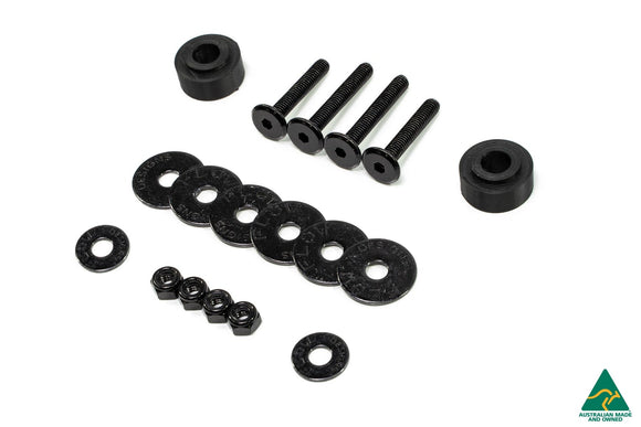 FLOW Designs  VB WRX Flow-Lock Rear Diffuser (TEXTURED) - MODE Auto Concepts