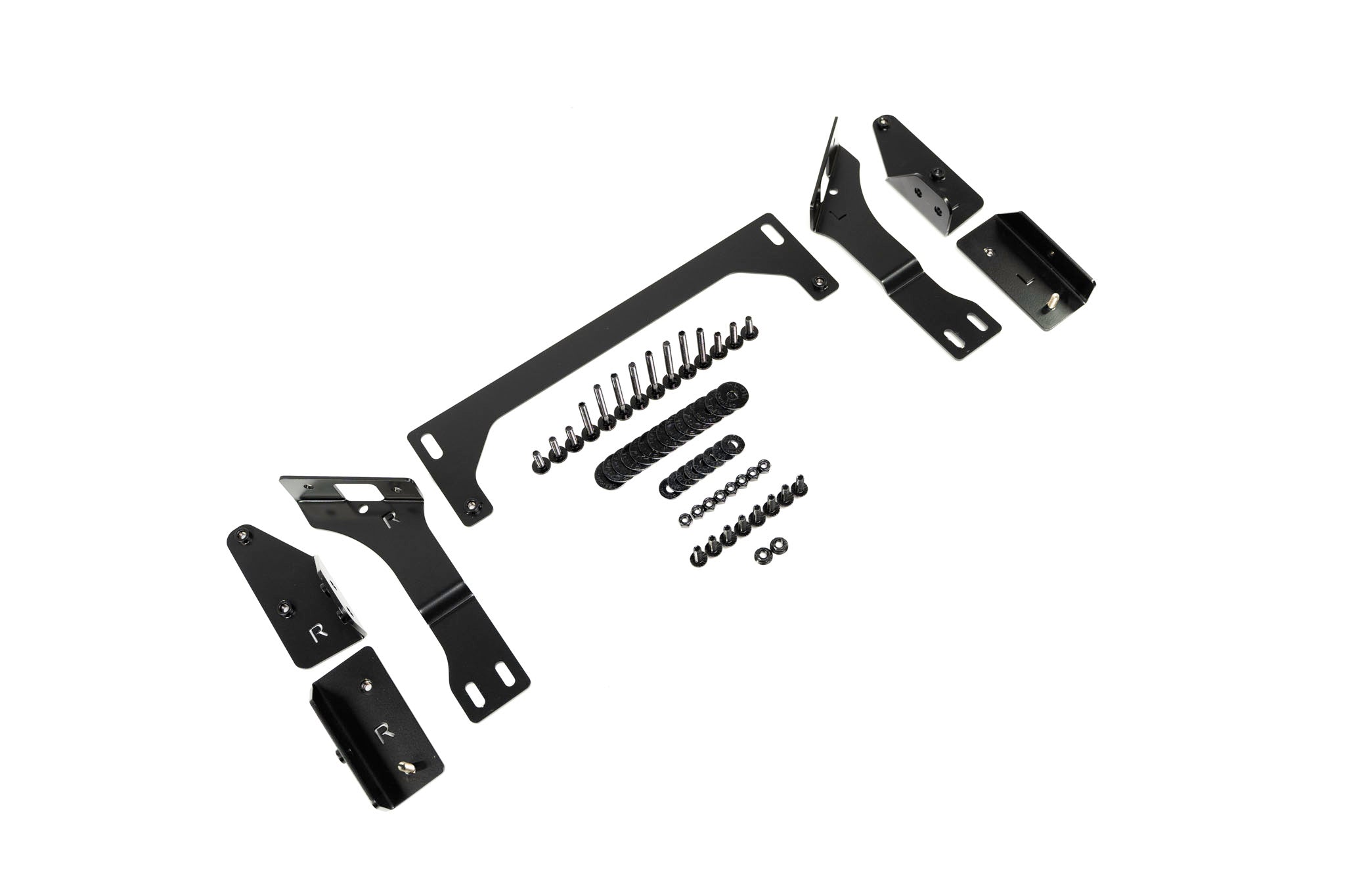 FLOW Designs  MK8 Golf R Chassis Mounted Front Lip Splitter - MODE Auto Concepts