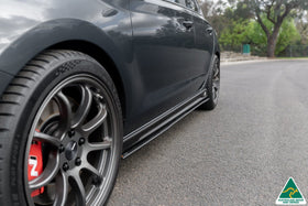 FLOW Designs  i30N Fastback PD FL 2022+ Side Skirt Splitters (Pair) - MODE Auto Concepts
