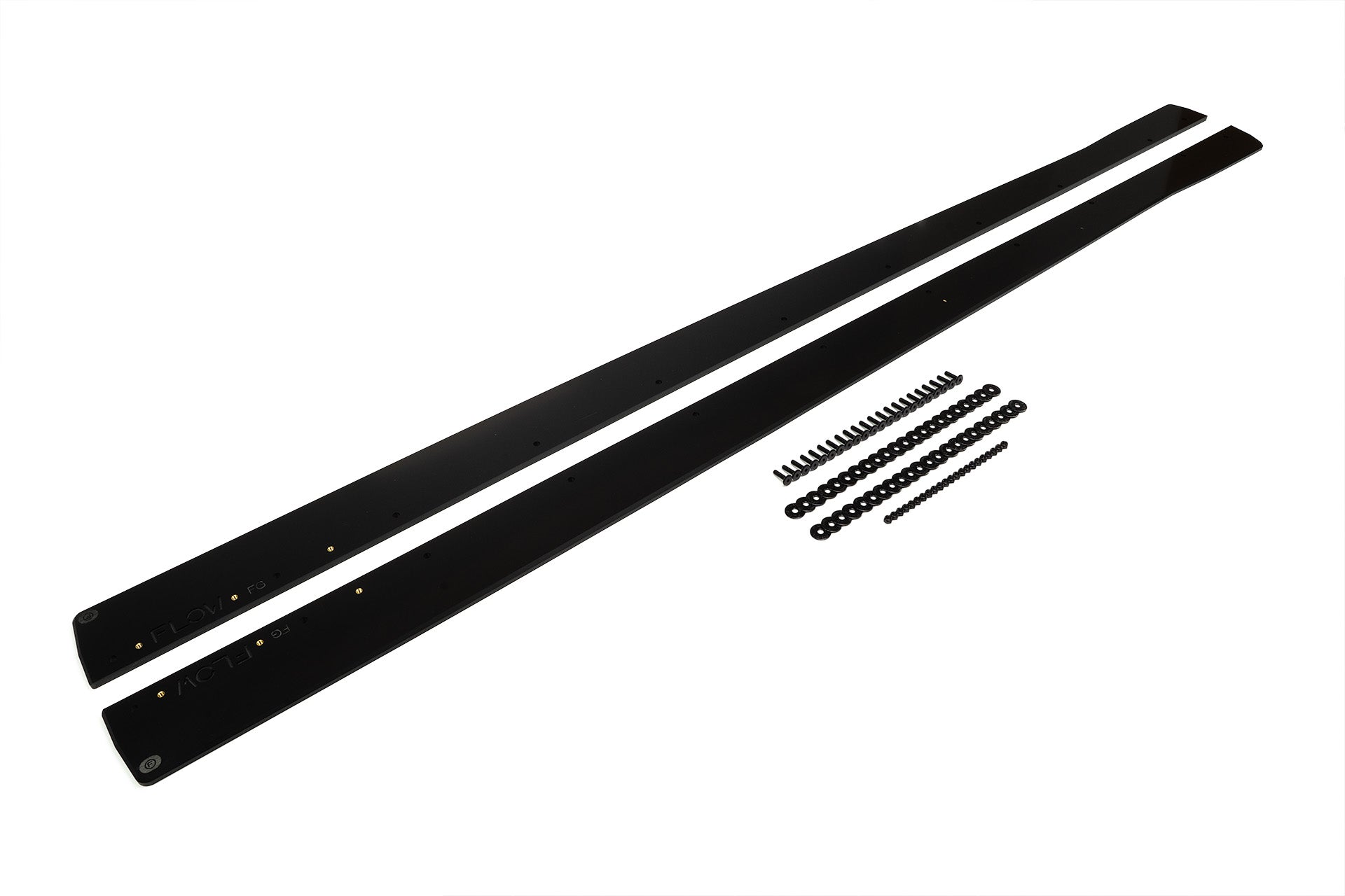 FLOW Designs  Falcon FGX Side Skirt Splitters (GLOSS: Pair) - MODE Auto Concepts