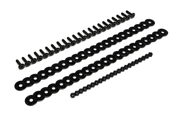 FLOW Designs  Falcon FGX Side Skirt Splitters (TEXTURED: Pair) - MODE Auto Concepts