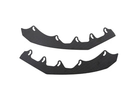 FLOW Designs  MK8 Golf GTI Front Lip Splitter Extensions (Pair) - MODE Auto Concepts
