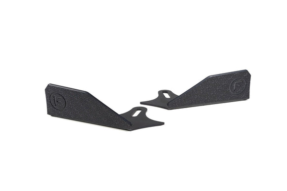 FLOW Designs  MK8 Golf GTI Front Lip Splitter Winglets (Pair) - MODE Auto Concepts