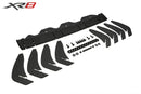 FLOW Designs  Falcon FGX Flow-Lock Rear Diffuser (TEXTURED) - MODE Auto Concepts