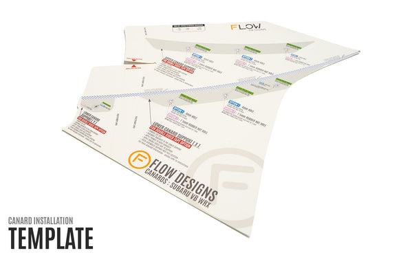 FLOW Designs  VB WRX Front Bumper Canards - MODE Auto Concepts