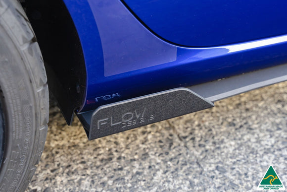 FLOW Designs  i30 N Line Hatch PD (2018-Current) Side Skirt Splitter Winglets (Pair) - MODE Auto Concepts