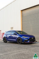 FLOW Designs  i30 N Line Hatch PD (2018-Current) Side Skirt Splitters (Pair) - MODE Auto Concepts