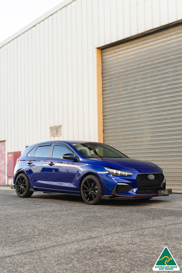 FLOW Designs  i30 N Line Hatch PD (2018-Current) Side Skirt Splitters (Pair) - MODE Auto Concepts