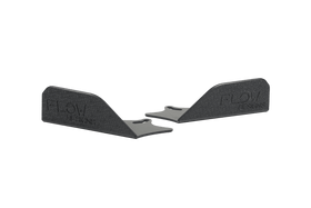 FLOW Designs  i30 SR Hatch (2017-2018) Front Lip Splitter Winglets (Pair) - MODE Auto Concepts