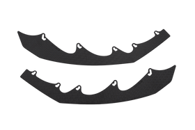 FLOW Designs  i30 SR Hatch (2017-2018) Front Lip Splitter Extensions (Pair) - MODE Auto Concepts