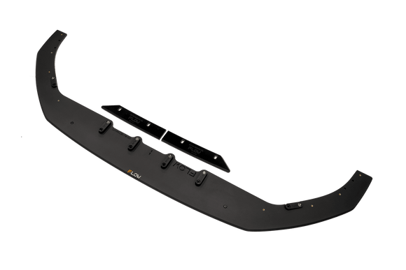 FLOW Designs  S3 8V Sedan Facelift Front Lip Splitter & Mounting Brace - MODE Auto Concepts