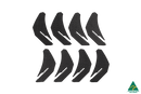 FLOW Designs  S3 8V Sedan Facelift Flow-Lock Rear Diffuser - MODE Auto Concepts