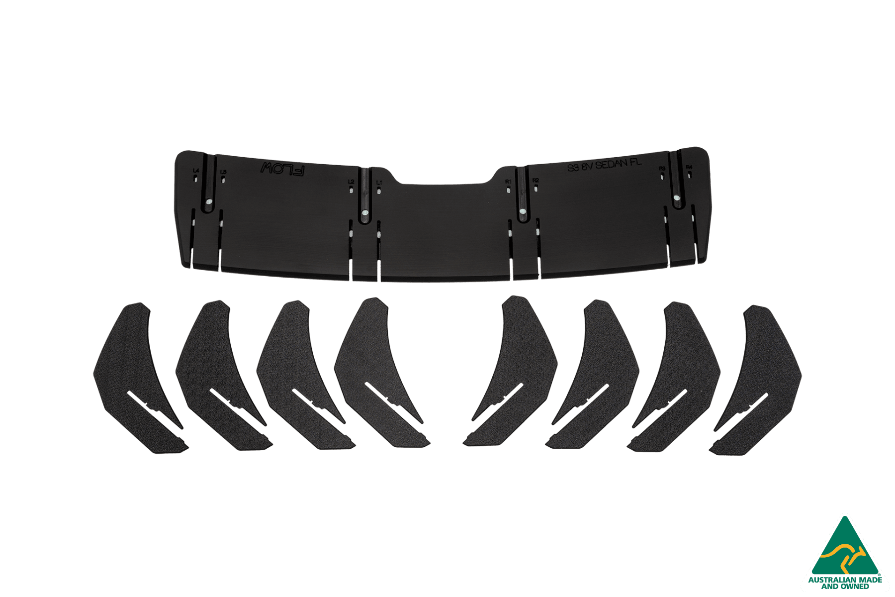 FLOW Designs  S3 8V Sedan Facelift Flow-Lock Rear Diffuser - MODE Auto Concepts