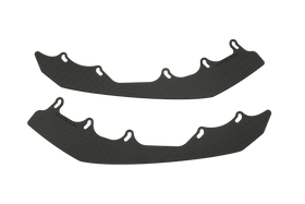 FLOW Designs  RS3 8V Sedan Facelift Front Lip Splitter Extensions (Pair) - MODE Auto Concepts