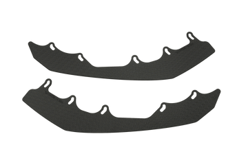 FLOW Designs  RS3 8V Sedan Facelift Front Lip Splitter Extensions (Pair) - MODE Auto Concepts