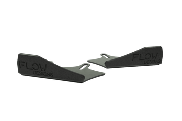 FLOW Designs  RS3 8V Sedan Facelift Front Lip Splitter Winglets (Pair) - MODE Auto Concepts
