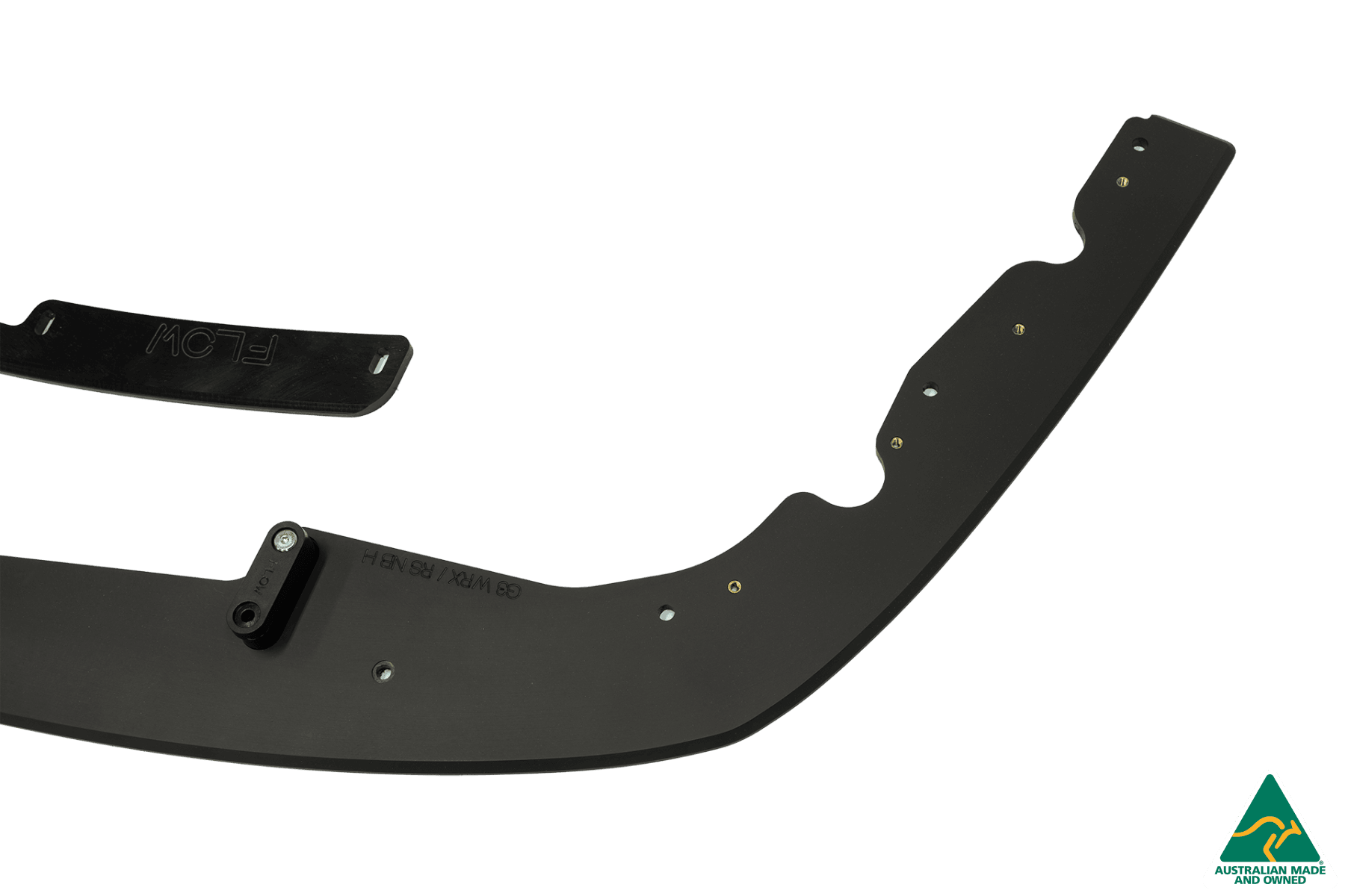 FLOW Designs  Impreza WRX/RS G3 Hatch PFL Front Lip Splitter & Mounting Brace - MODE Auto Concepts