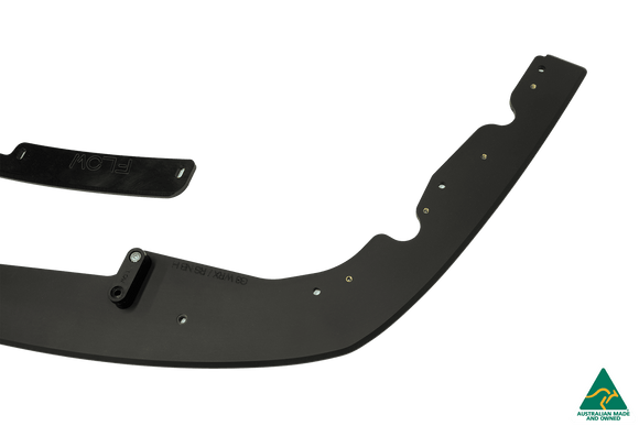 FLOW Designs  Impreza WRX/RS G3 Hatch PFL Front Lip Splitter & Mounting Brace - MODE Auto Concepts