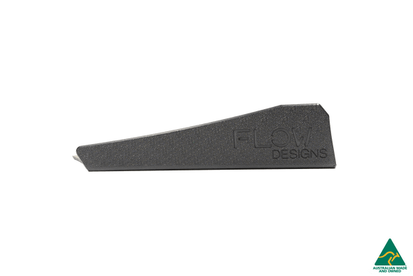 FLOW Designs  Impreza WRX/RS G3 Sedan PFL Front Lip Splitter Winglets (Pair) - MODE Auto Concepts