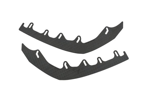 FLOW Designs  Impreza WRX/RS G3 Sedan PFL Front Lip Splitter Extensions (Pair) - MODE Auto Concepts