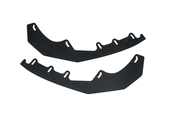 FLOW Designs  Cerato GT PFL Front Lip Splitter Extensions (Pair) - MODE Auto Concepts