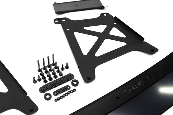 FLOW Designs  CN7 V2 Elantra N Sedan Facelift V2 - 2024 Front Lip Splitter & Mounting Brackets (Pair) - MODE Auto Concepts