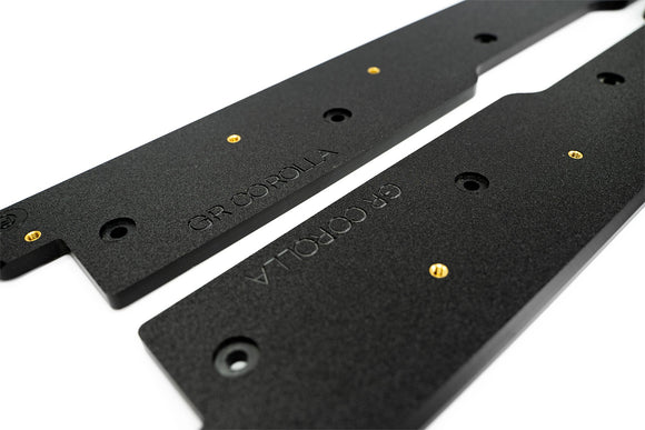 FLOW Designs  Corolla GR Side Skirt Splitters (TEXTURED: Pair) - MODE Auto Concepts