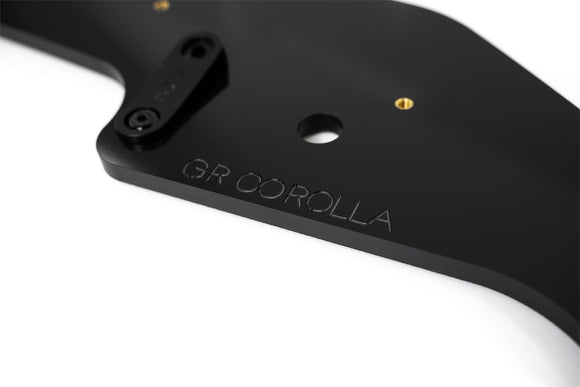 Corolla GR Chassis Mounted Front Lip Splitter (GLOSS) - MODE Auto Concepts