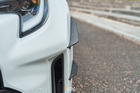 FLOW Designs  Corolla GR Front Bumper Canards - MODE Auto Concepts