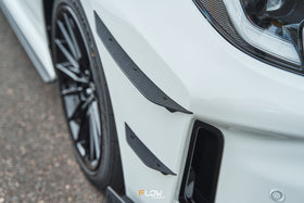 FLOW Designs  Corolla GR Front Bumper Canards - MODE Auto Concepts