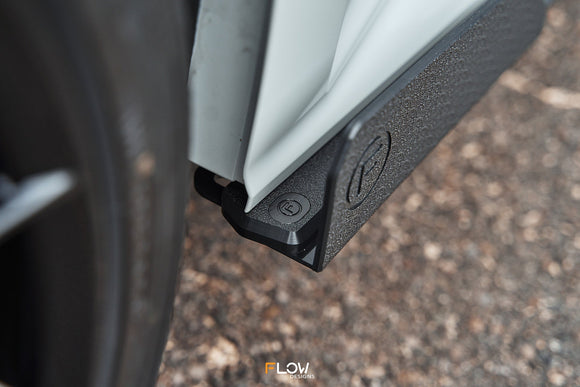 FLOW Designs  Corolla GR Side Skirt Splitters (TEXTURED: Pair) - MODE Auto Concepts
