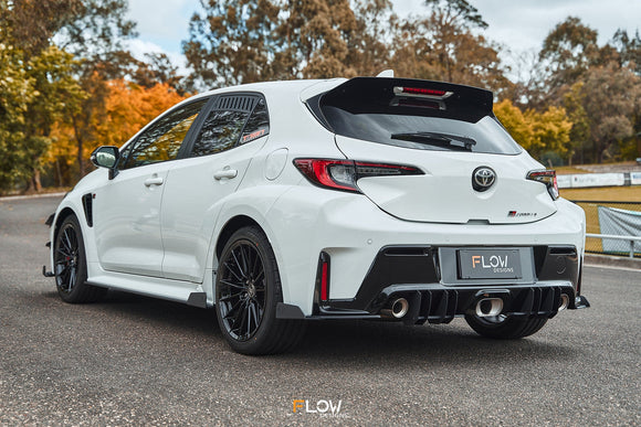 FLOW Designs  Corolla GR Rear Spats (TEXTURED; Pair) - MODE Auto Concepts