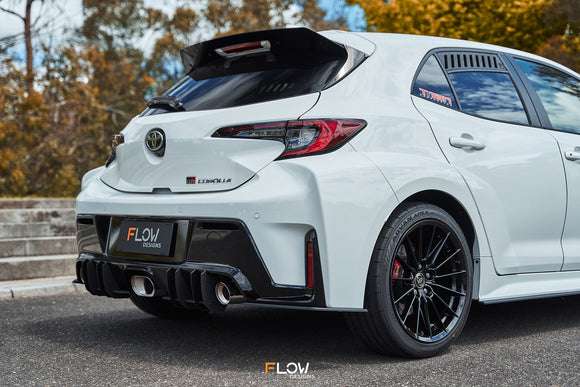 FLOW Designs  Corolla GR Rear Spoiler Extension - MODE Auto Concepts