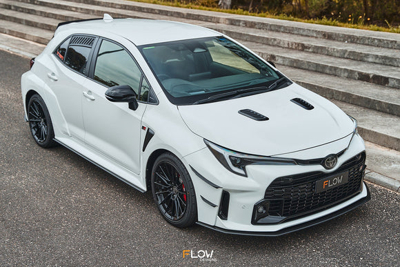 FLOW Designs  Corolla GR Front Bumper Canards - MODE Auto Concepts