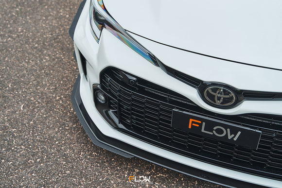 FLOW Designs  Corolla GR Front Lip Splitter Extensions (Pair) - MODE Auto Concepts